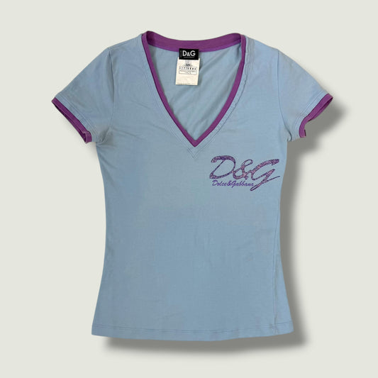 Dolce & Gabbana Vintage Frauen T-Shirt (Xs)