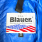 Blauer Vintage Daunenjacke (S)