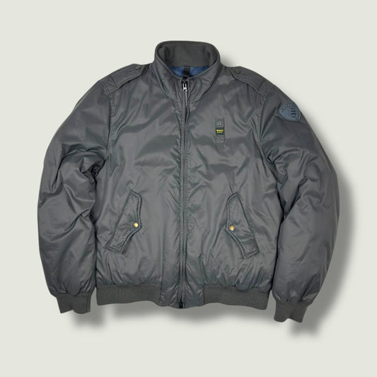 Blauer Vintage Daunenjacke (Xl)