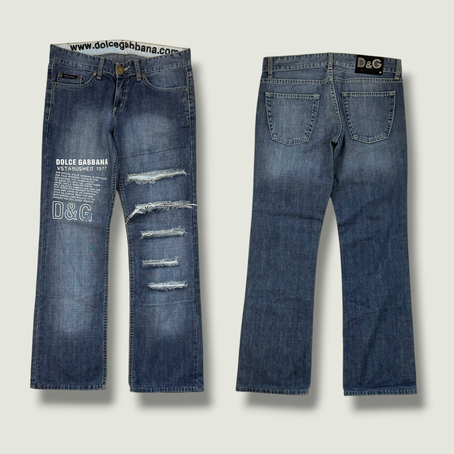 Dolce & Gabbana Vintage Jeans (Xs)