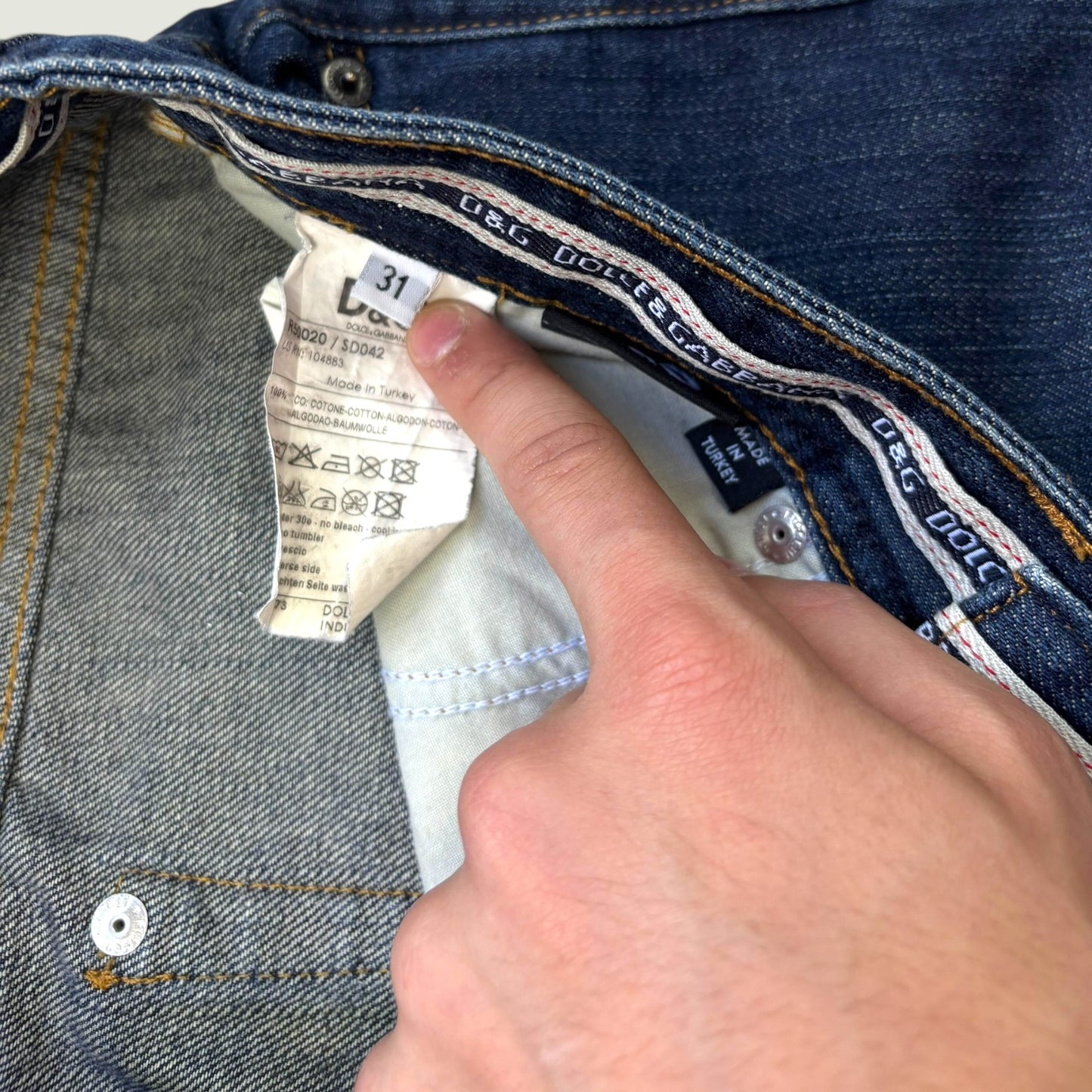 Dolce & Gabbana Vintage Jeans (S)