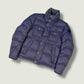 Blauer Vintage Daunenjacke (M)