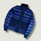 Blauer Vintage Daunenjacke (M)