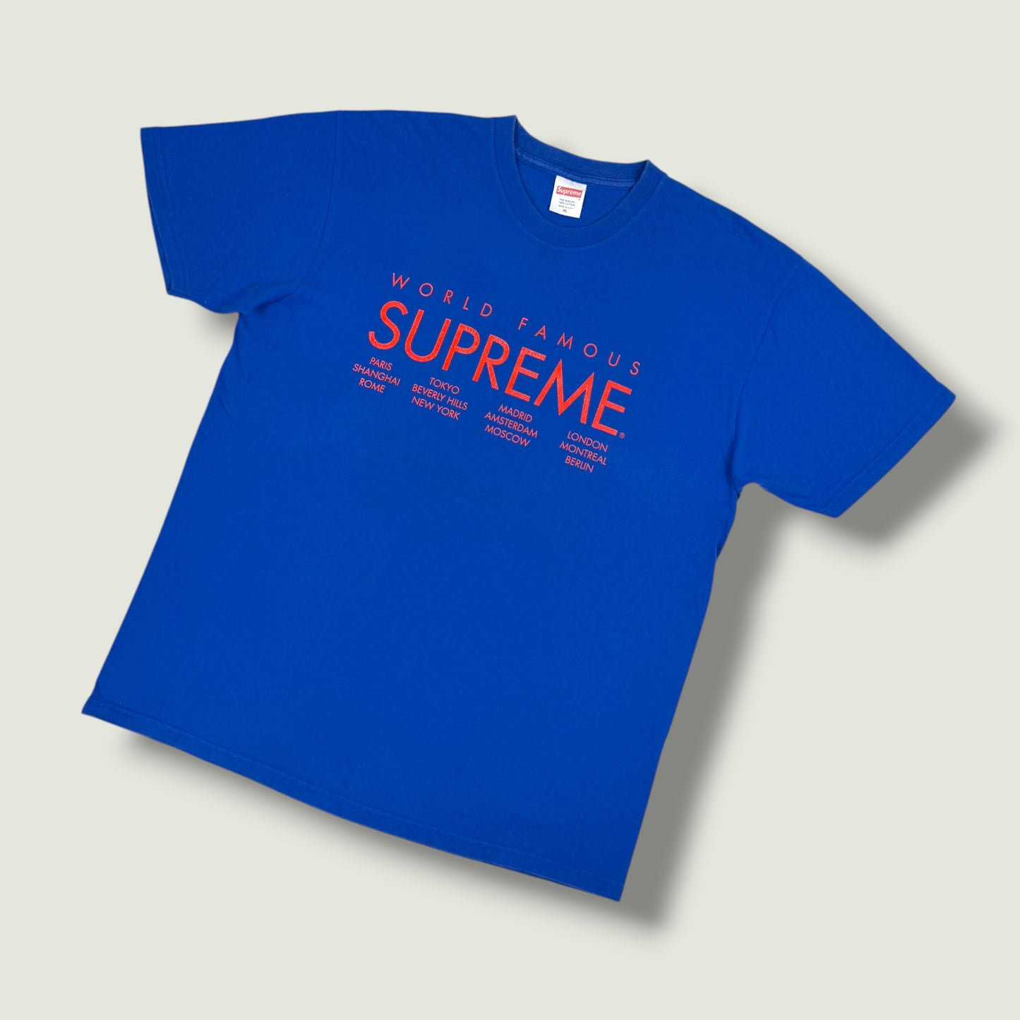 Supreme World Famous T-Shirt (Xl)
