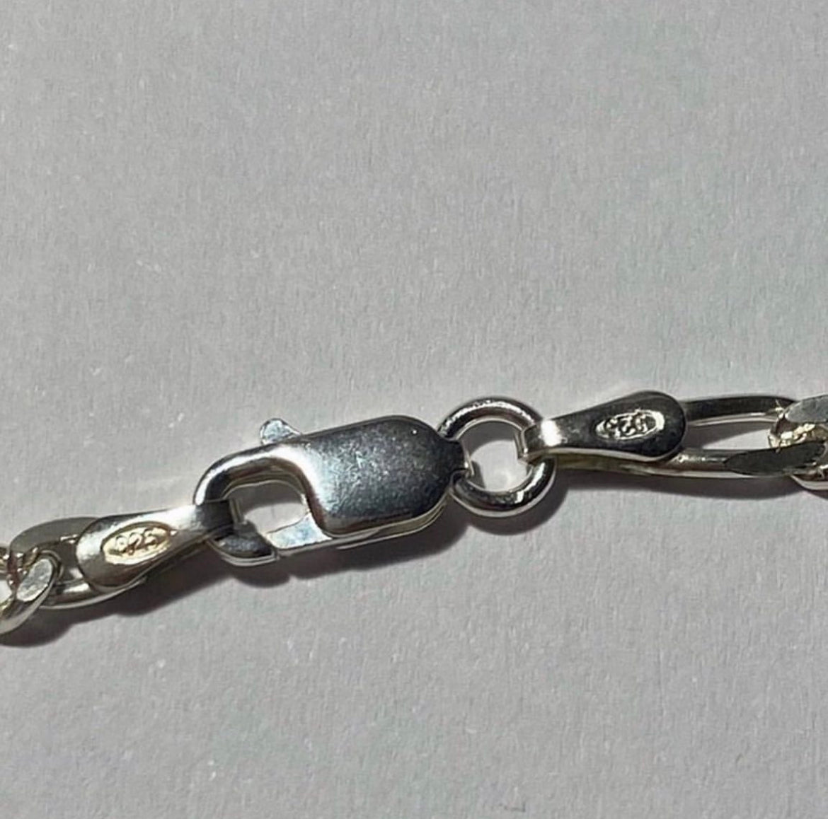 925 silver Figarro chain